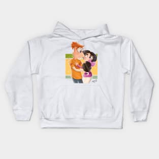 Phineas and Isabella Kids Hoodie